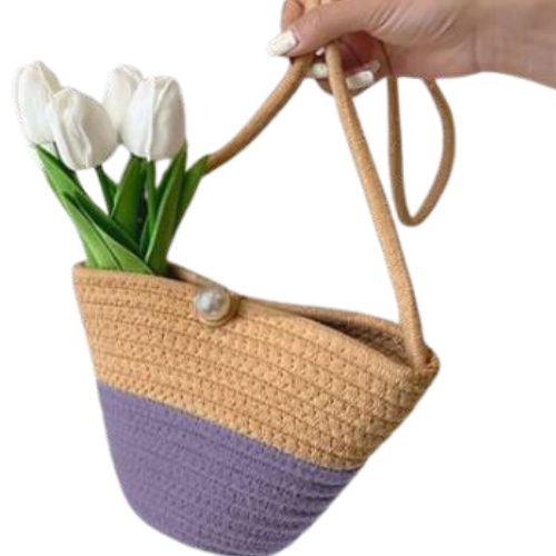 Diagonal Sling Hand Bag