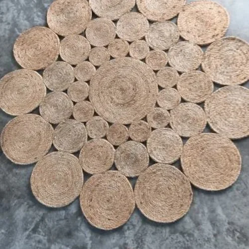 Jute Disk Round Tikki